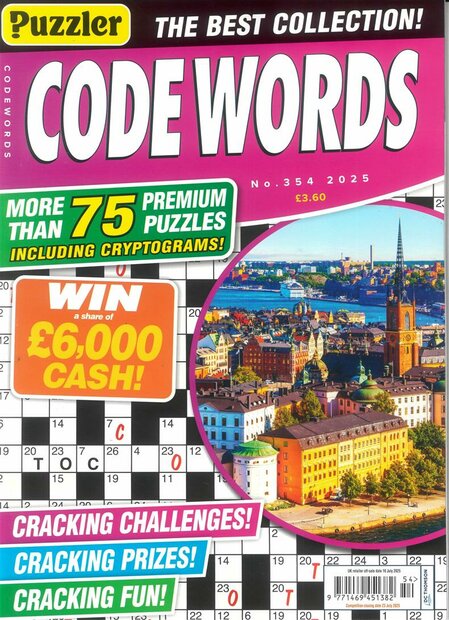 Puzzler Codewords Magazine