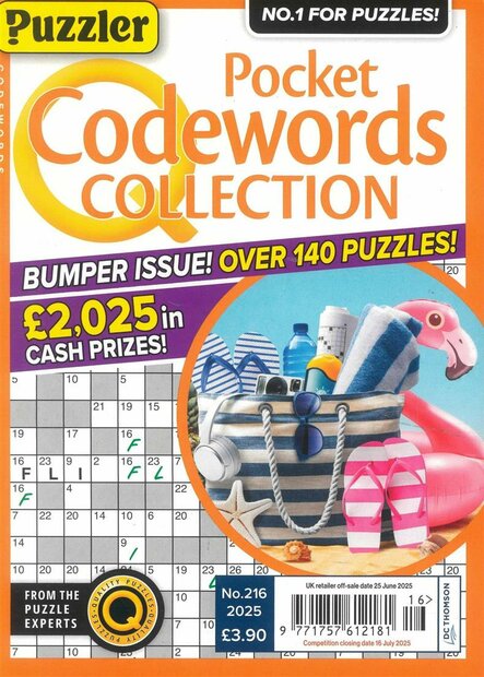 Puzzler Q Code Words Magazine