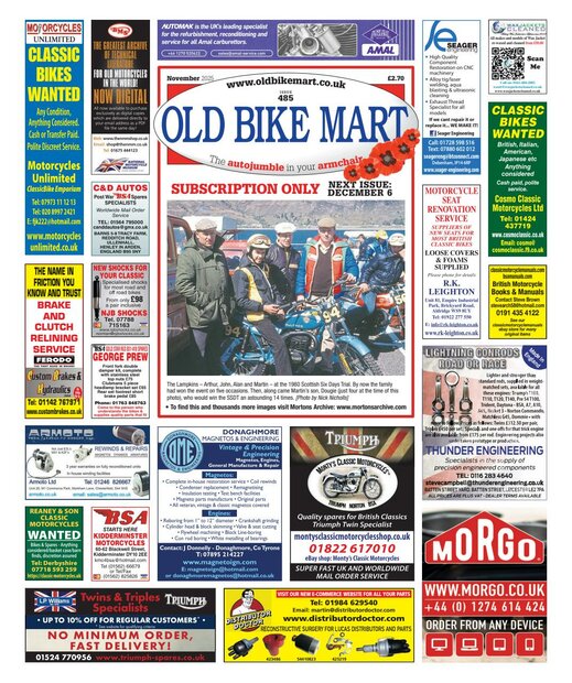Old Bike Mart Magazine