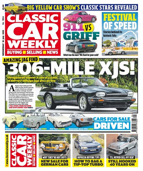 Classic Car Weekly Magazine