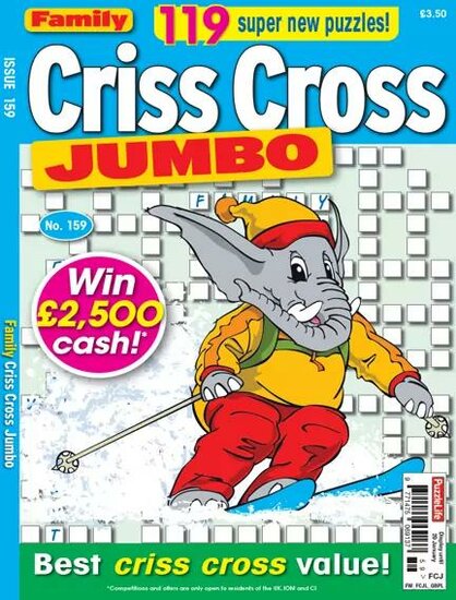 Family Criss Cross Jumbo Magazine