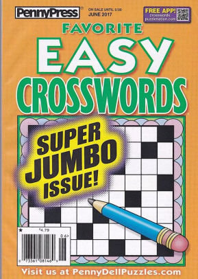 Favorite Easy Crosswords Magazine