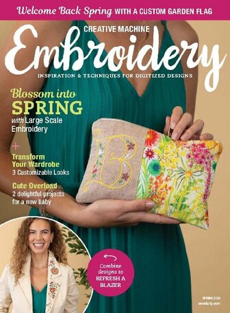 Creative Machine Embroidery Magazine