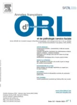 Annales d'otolaryngologie et de chirurgie cervico faciale (French) 1