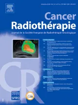 Cancer / radiothérapie (French) 1