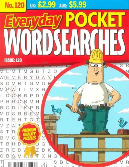 Everyday Pocket Wordsearches Magazine