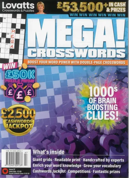 Lovatts Mega Crosswords Magazine