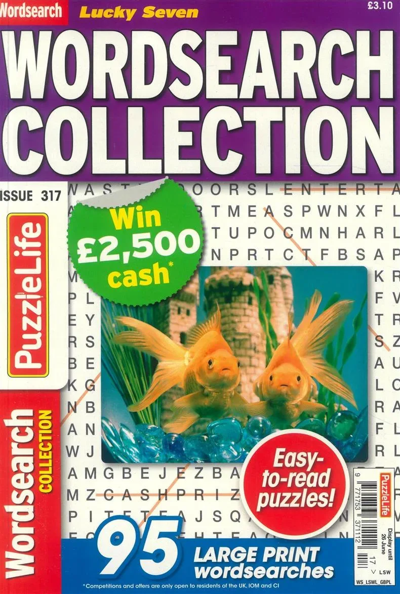 Lucky Seven Wordsearch Magazine 1