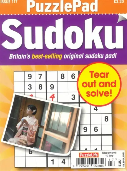 Puzzlelife Puzzlepad Sudoku Magazine
