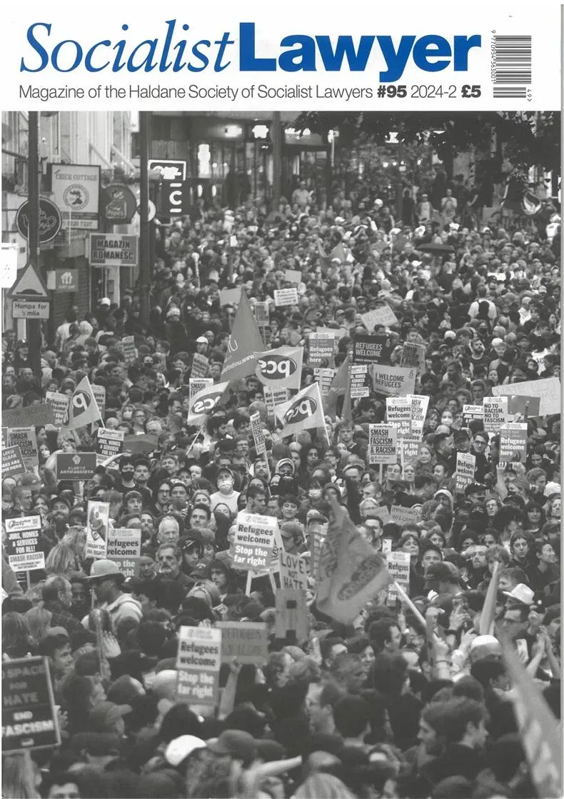 Socialist Lawyer Magazine 1