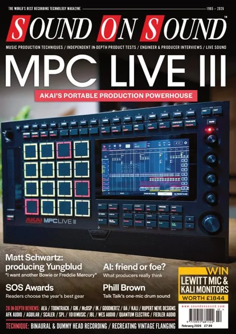 Sound On Sound Magazine