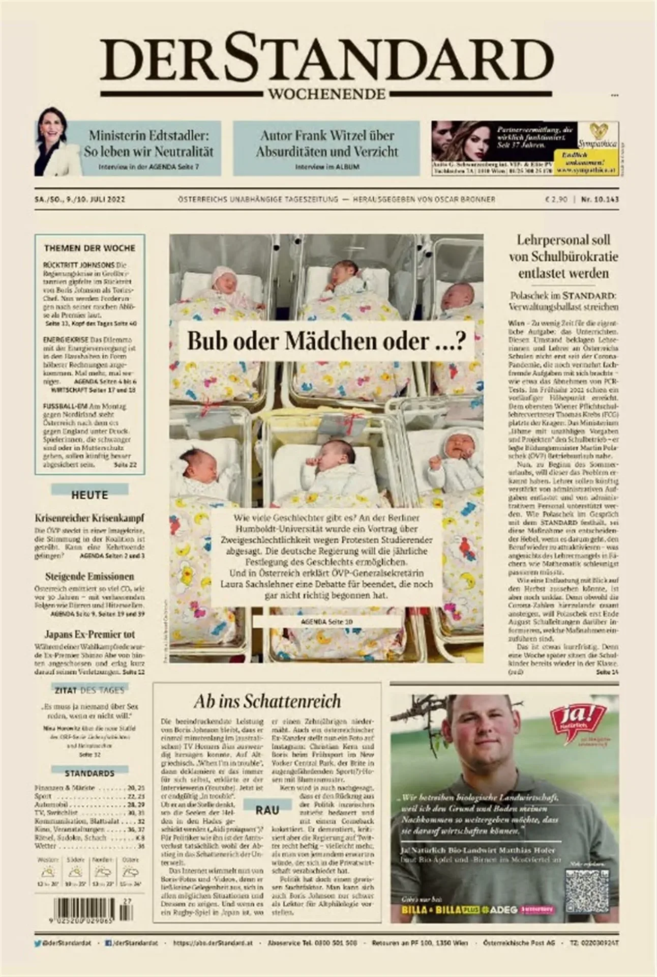 Standard Samstag (German)