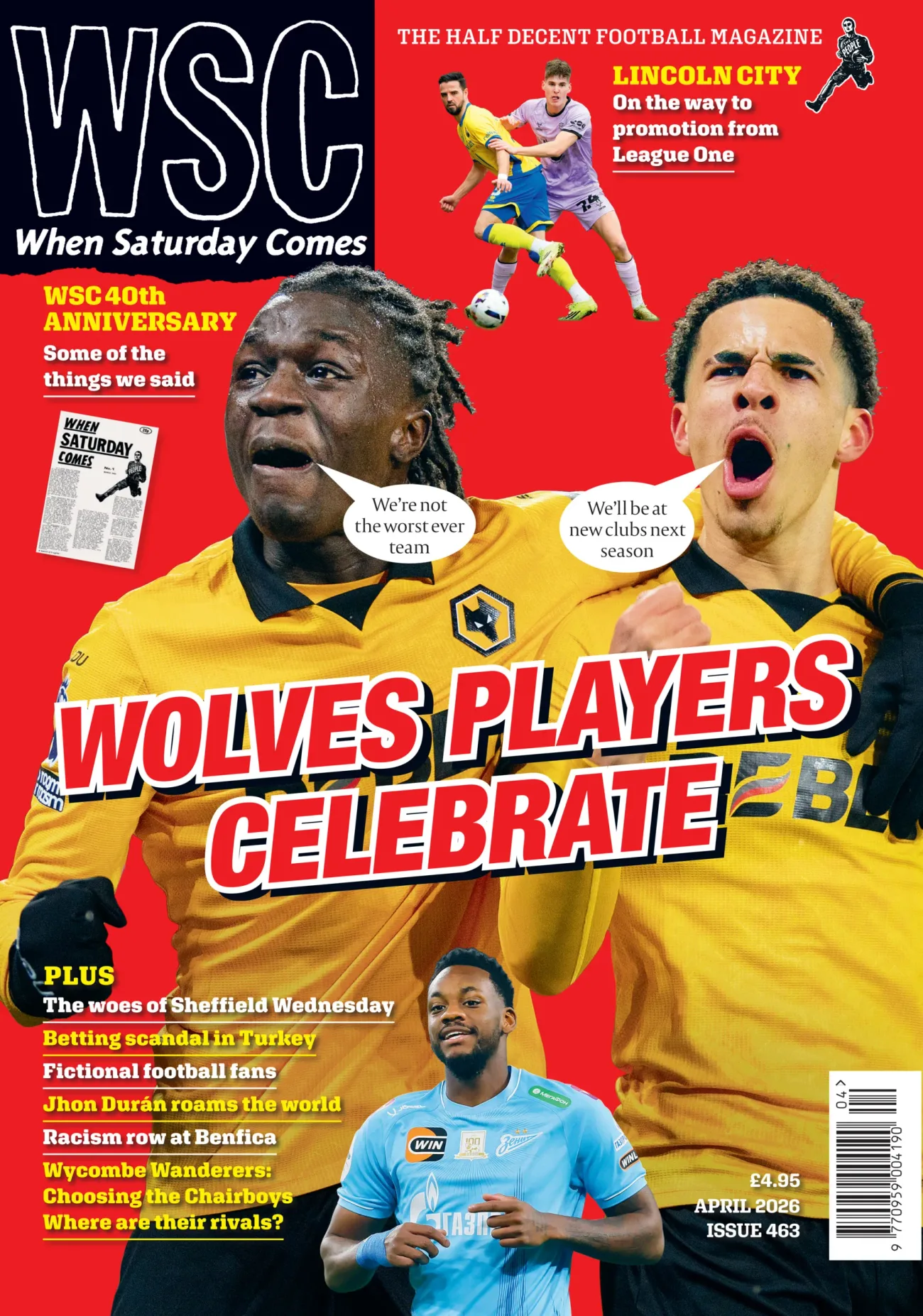 When Saturday Comes (WSC) Magazine 1